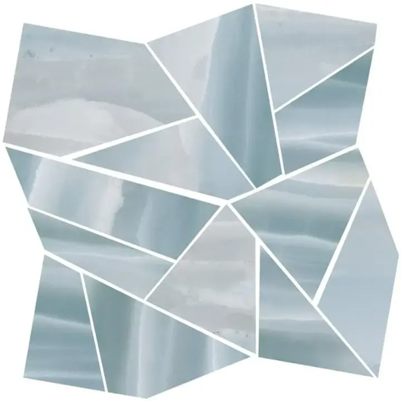 Carrelage Zero coloris glass poli 29,6x29,5 cm