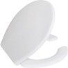 Creavit Siège de toilette en Duroplast avec charnières inox et soft-close