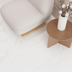 Carrelage Sahara coloris blanc mat 60x120 cm