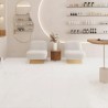 Carrelage Sahara coloris blanc lappato 60x120 cm