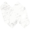 Mailles décoratives Diamante Sahara coloris blanc mat 29,9x33,8 cm