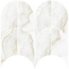 Mailles décoratives Onice écailles coloris beige poli 29x30 cm