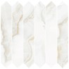 Mailles décoratives Onice flèche coloris beige poli 30x30 cm
