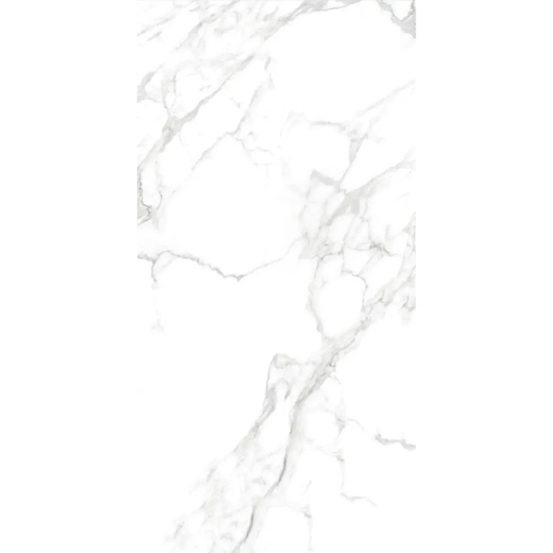 Carrelage Mikonos Pearl coloris blanc poli 80x160 cm