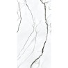 Carrelage Marquina Blanco coloris blanc poli 80x160 cm