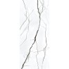 Carrelage Marquina Blanco coloris blanc poli 120x280 cm