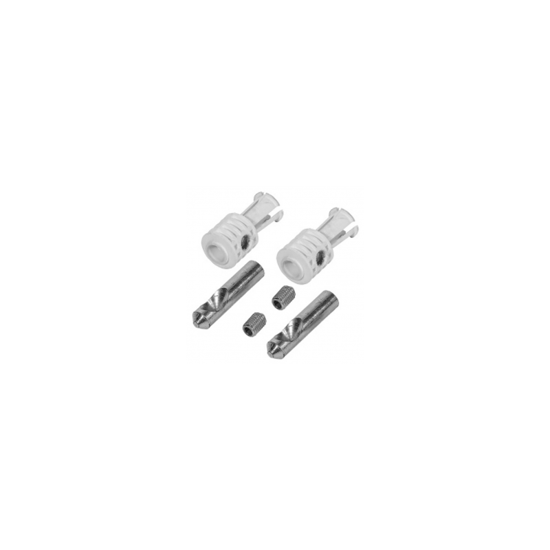 Kit de montage pour toilettes avec fixation invisible