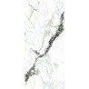 Carrelage Calacatta Green coloris blanc et vert poli 278x120 cm