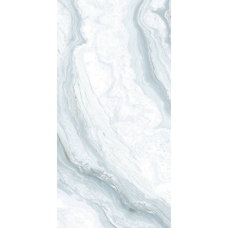 Carrelage Laas coloris blanc poli 60x120 cm