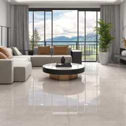 Carrelage Durango coloris gris poli 60x120 cm