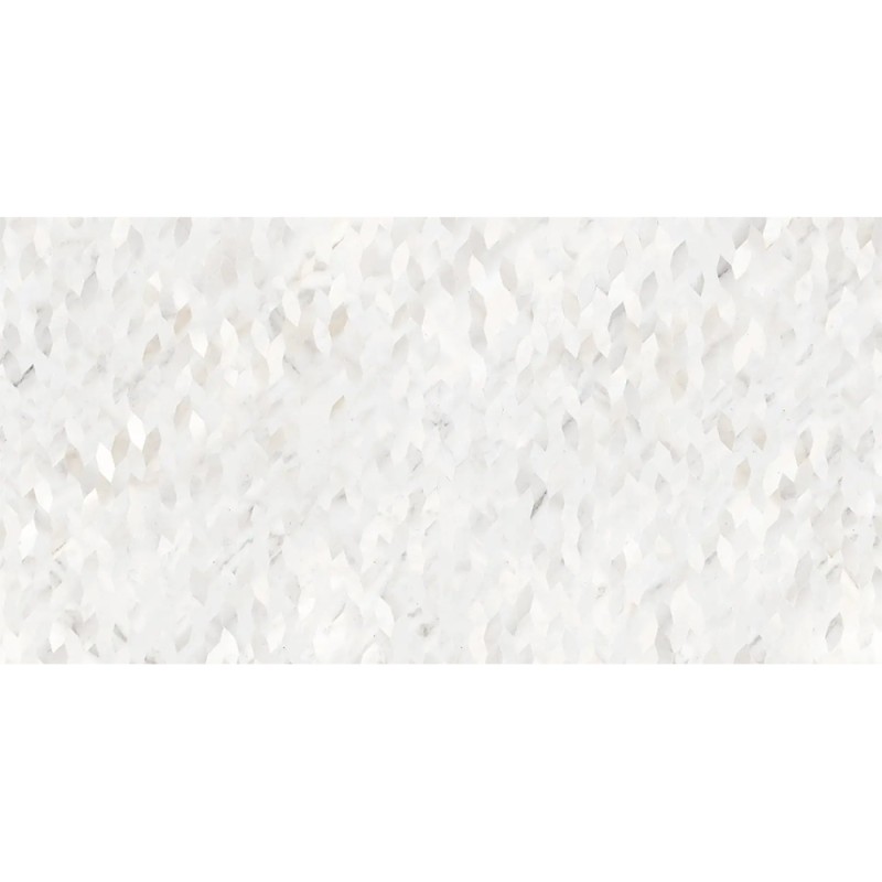 Carrelage Atenas decor mix coloris blanc mat 60x120 cm