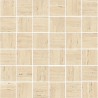 Mailles décoratives Coliseo carré coloris blanc mat 30x30 cm