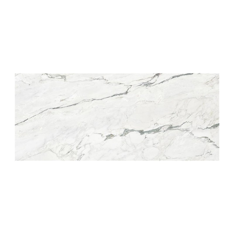 Carrelage Baïa coloris blanc poli 120x280 cm