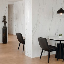Carrelage Baïa coloris blanc poli 120x280 cm