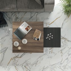 Carrelage Onega coloris or satin 60x60 cm