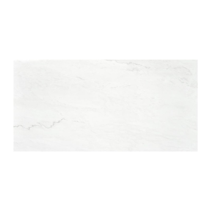 Carrelage Le Blanc coloris blanc satin 60x120 cm