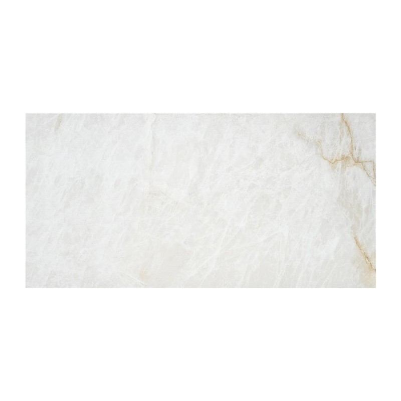 Carrelage Gemstone coloris blanc mat 60x120 cm