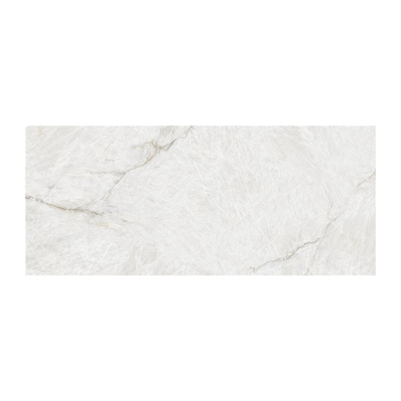Carrelage Crystallo coloris blanc poli 120x280 cm