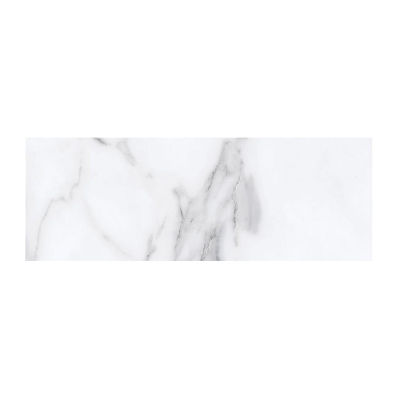 Carrelage Artistic coloris blanc brillant 33,3x90 cm