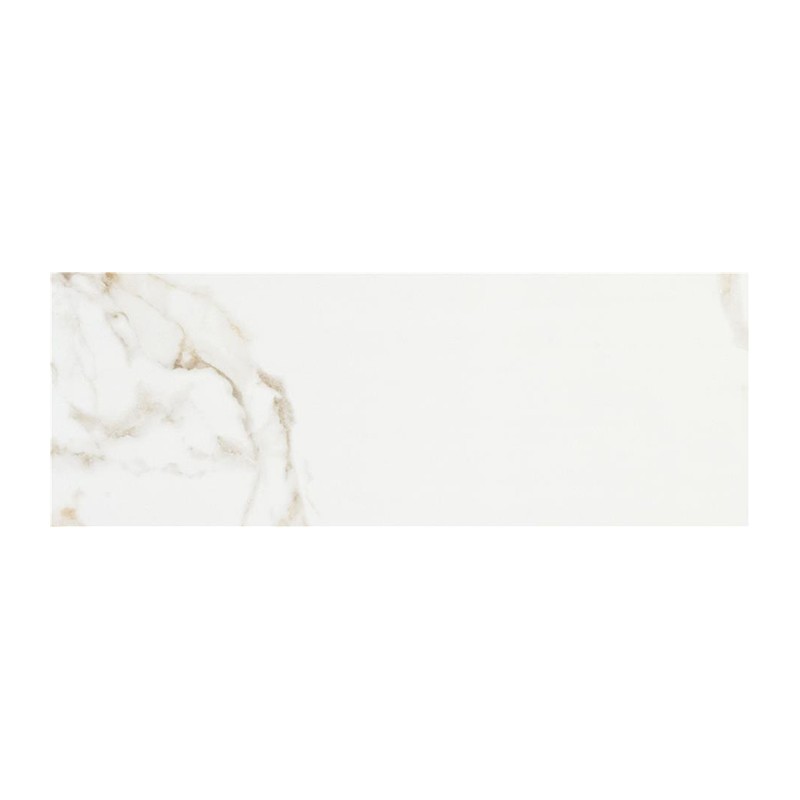 Carrelage Varenna coloris blanc brillant 33,3x90 cm