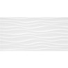 Carrelage Radiant Decor coloris blanc brillant 30x60 cm
