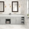 Carrelage Varenna coloris blanc brillant 33,3x90 cm