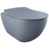 Creavit WC suspendu RIMOFF avec hygiène inox (bidet) coloris basalt mat