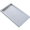 Veroni Receveur de douche en composite coloris blanc 120x80x3 cm