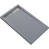Veroni Receveur de douche en composite coloris gris 120x80x3 cm