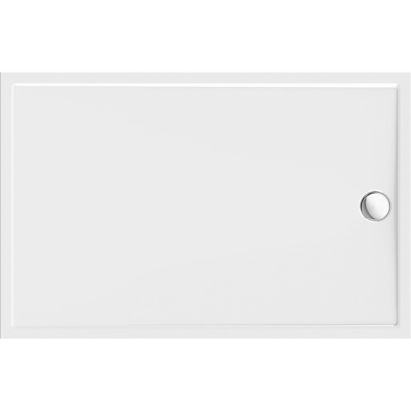Receveur de douche rectangulaire 120x80x4 cm
