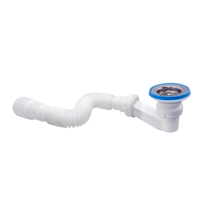 Siphon douche flexible avec crépine Ø50mm