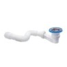 Siphon douche flexible avec crépine Ø50mm