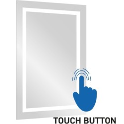 Miroir LED Queen 60x80cm