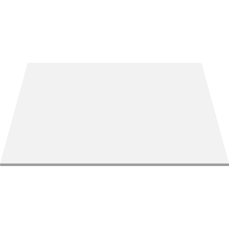 Tablette en surface solide 60 cm