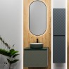 Ensemble salle de bain Diamante avec meuble suspendu