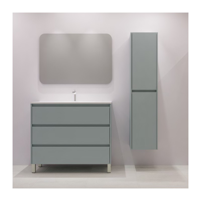 Ensemble salle de bain Florencia 75 avec meuble de 3 tiroirs