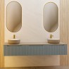 Ensemble salle de bain Fortuna 30 avec meuble suspendu de 2 tiroirs