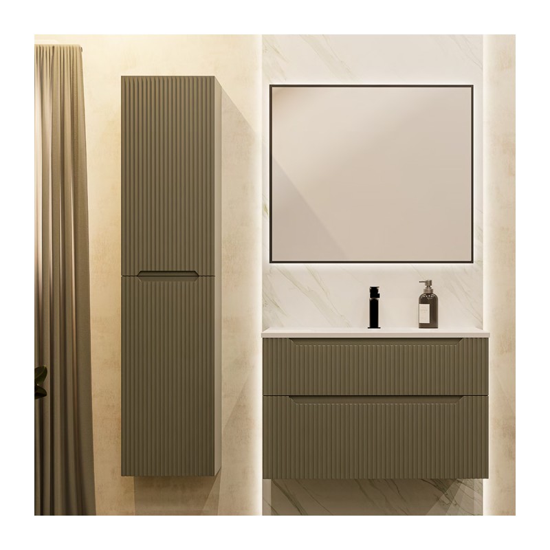 Ensemble salle de bain Fortuna avec une colonne