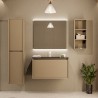 Ensemble salle de bain Luxor 45 avec meuble suspendu d'un tiroir