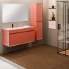 Ensemble salle de bain Luxor 35 avec meuble suspendu d'un tiroir et une porte