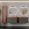 Ensemble salle de bain Marina avec une caisson niche de 2 étagers