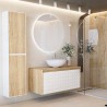 Ensemble salle de bain Rina 45 avec meuble suspendu d'un tiroir
