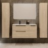 Ensemble salle de bain Susan avec meuble suspendu de 2 tiroirs et une porte