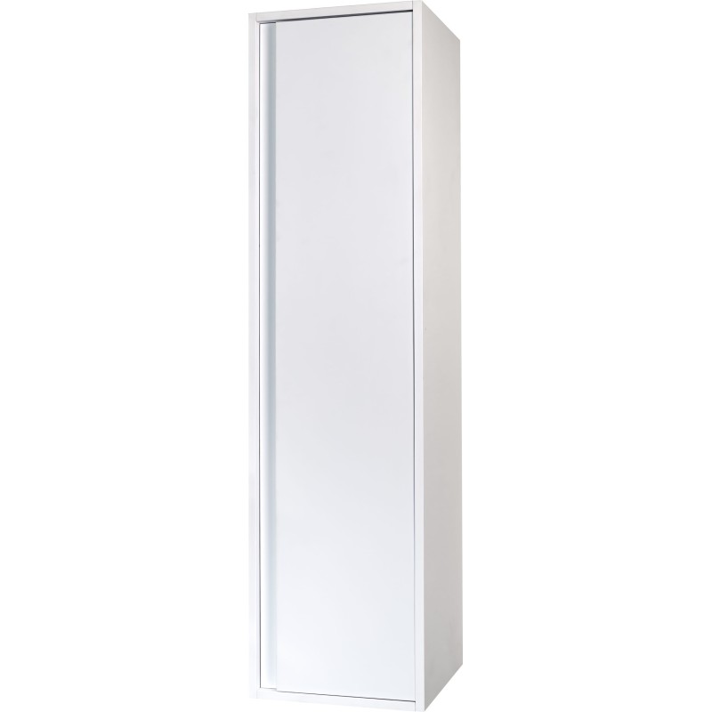 Meuble colonne coloris blanc brillant 160x40x40 cm