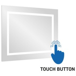 Miroir LED Queen 80x60 cm
