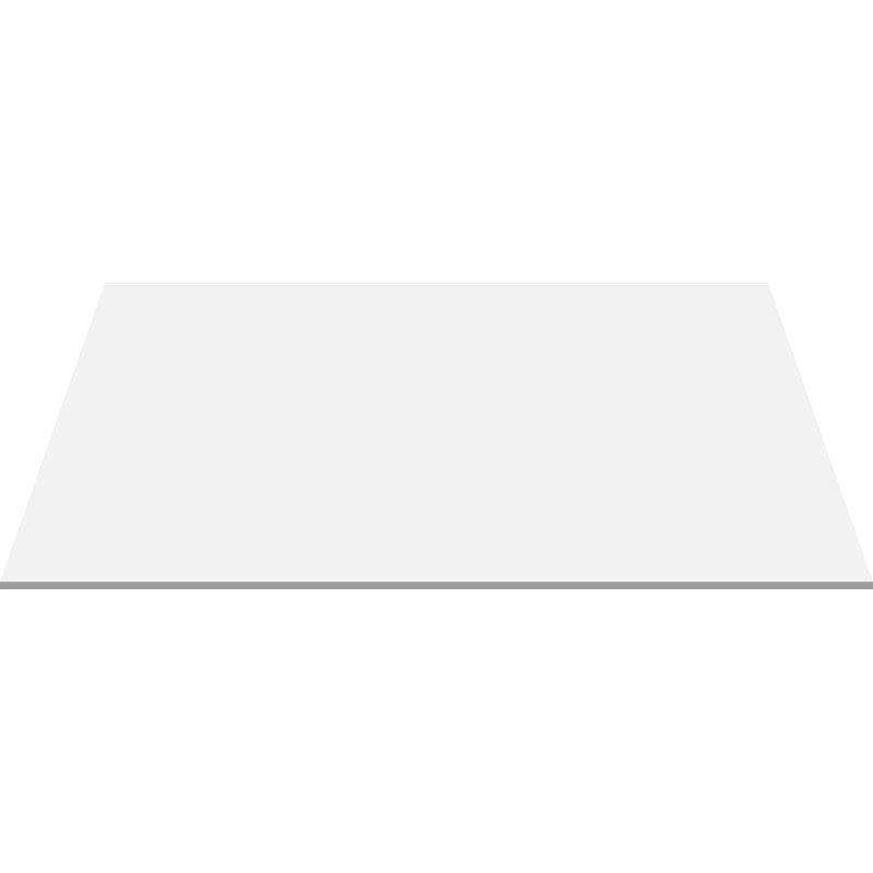 Tablette en surface solide 100 cm