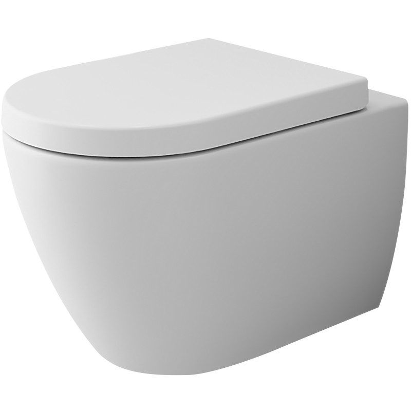 Bocchi Venezia WC suspendu design avec fixation invisible coloris blanc mat