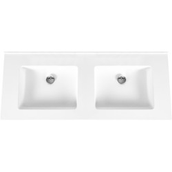 Double vasque en surface...