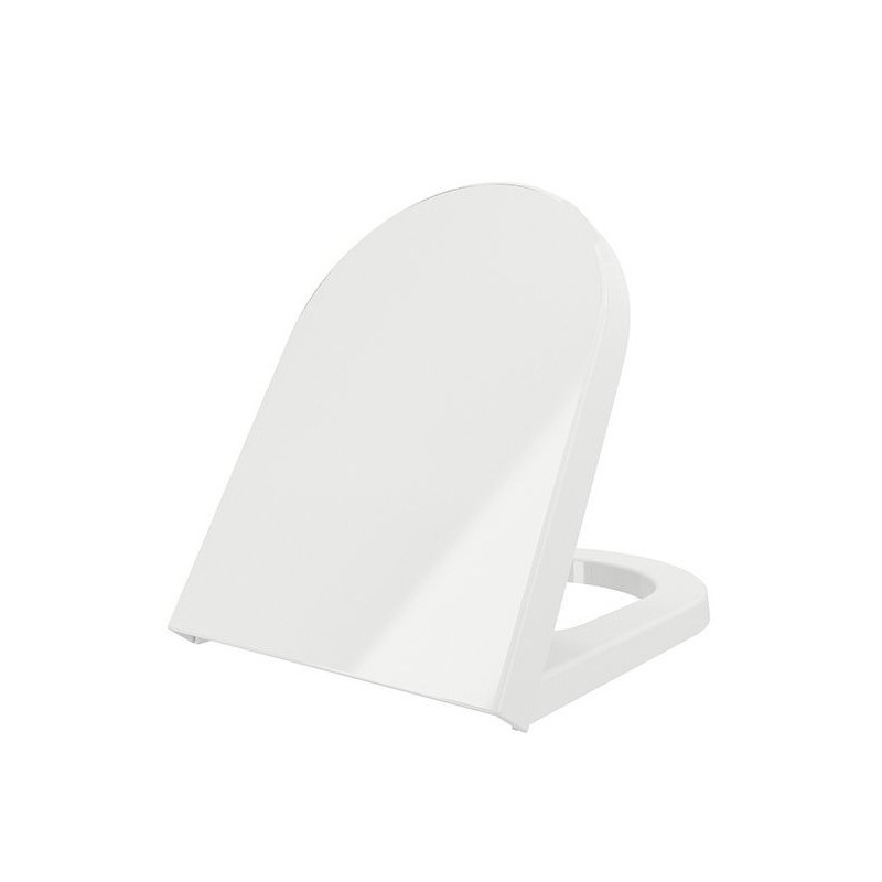 Bocchi Siège de toilette en Duroplast avec charnières inox et soft-close coloris blanc mat