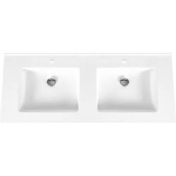 Double vasque en surface...
